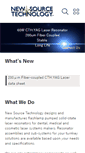 Mobile Screenshot of newsourcetechnology.com